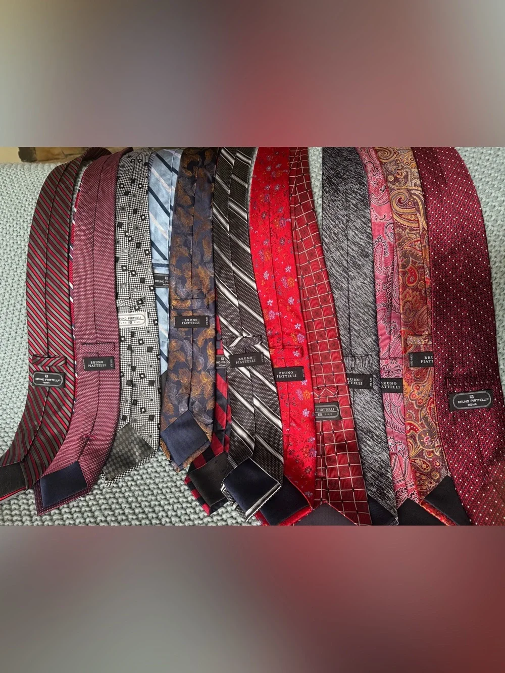 Bruno Piattelli 100% silk ties